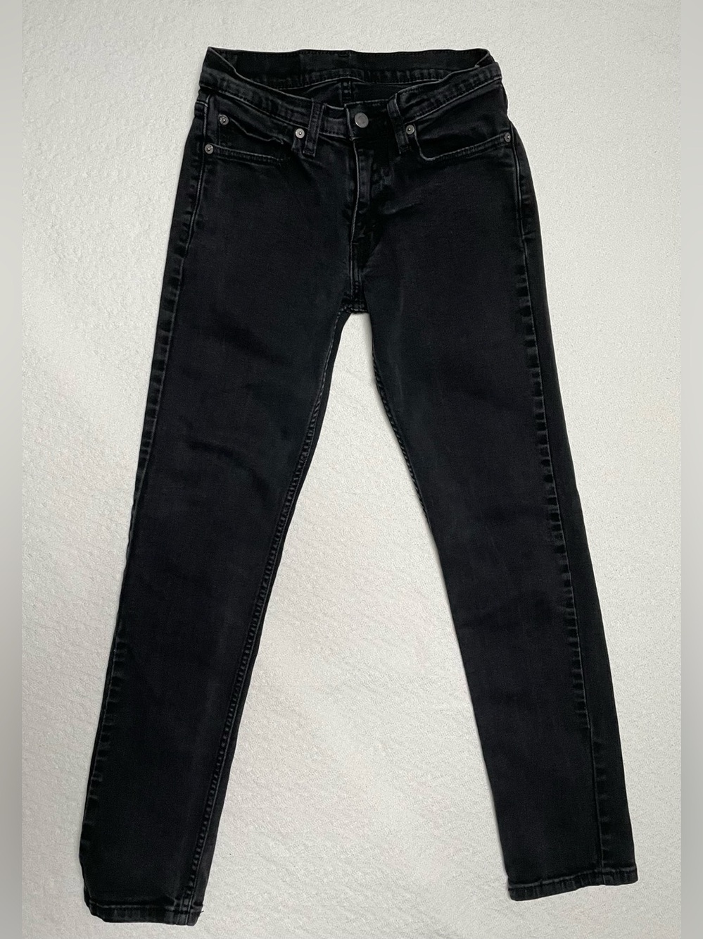 Levi’s Black Straight Denim Jeans